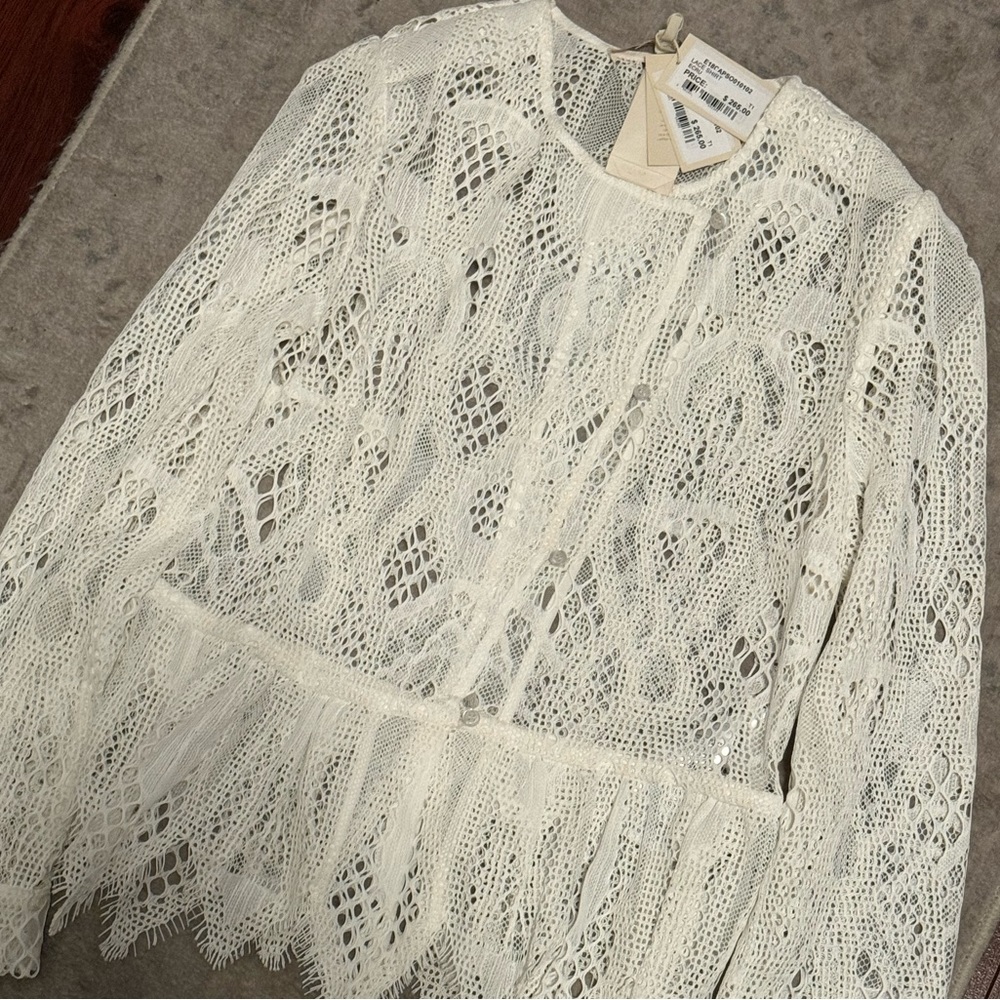 MAJE- Women’s Maje lace blouse NWT | Size 1